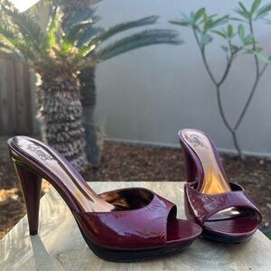 Burgundy Heels